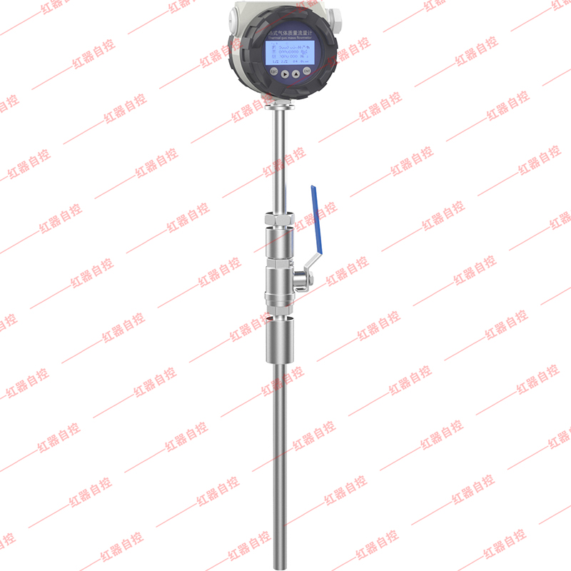 插入式热式气体质量流量计