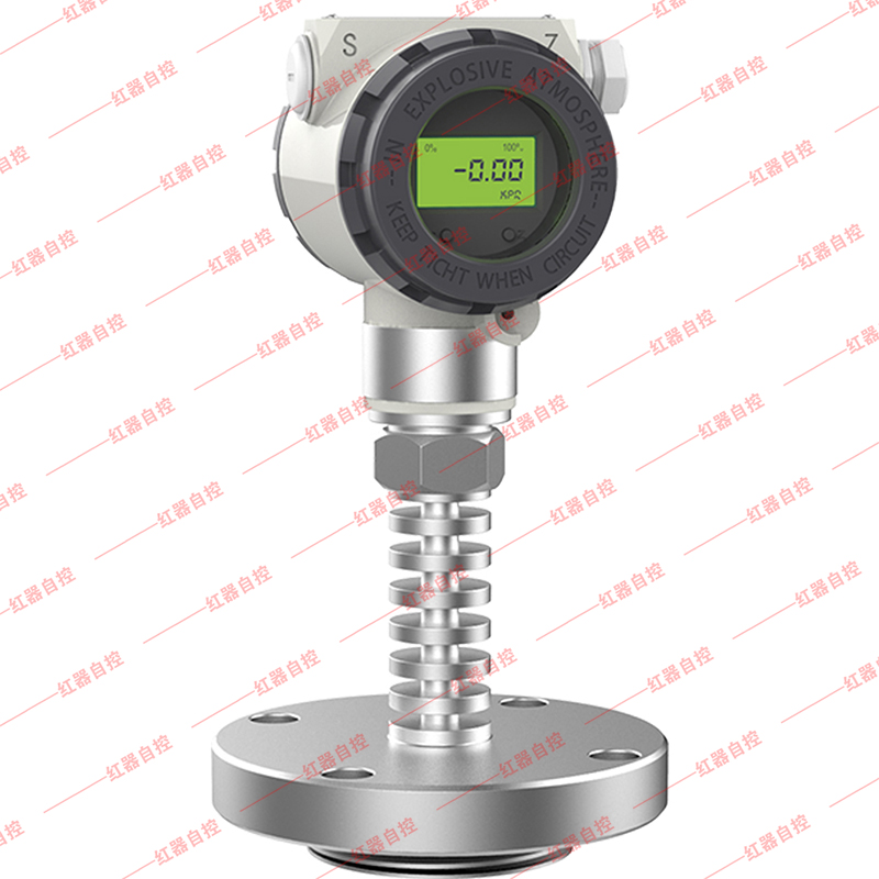 法兰高温平膜型压力变送器